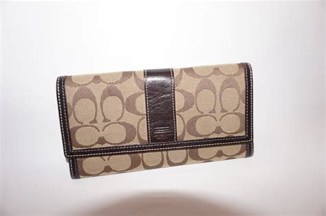 genuine coach wallet